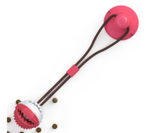 Silicon Suction Cup Tug Interactive Dog Ball - GlamzLife