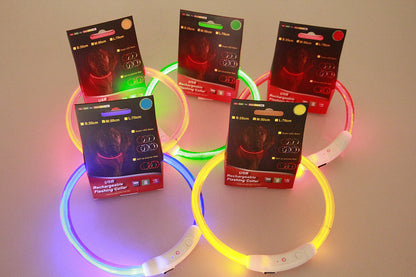 Glowing Necklace Safety Collar - GlamzLife