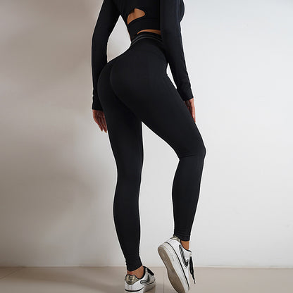 Seamless Yoga Pants & Long Sleeve Tops for Workout & Fitness | GlamzLife