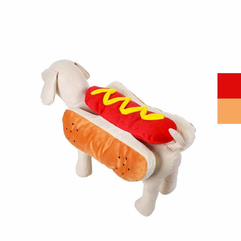 Funny Hot Dog Halloween Costume for Pets - GlamzLife