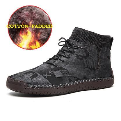 Socks high-top shoes men | GlamzLife