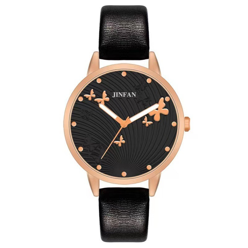 Student Sweet Butterfly Macron All-match Fashion Quartz Wrist Watch | GlamzLife