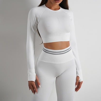 Seamless Yoga Pants & Long Sleeve Tops for Workout & Fitness | GlamzLife