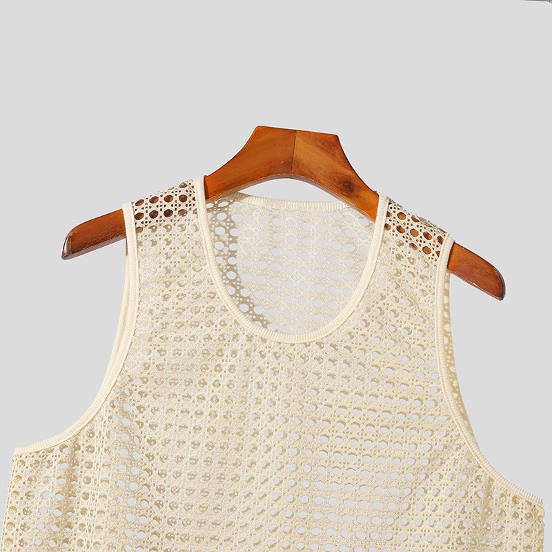 Hollow Fitness Sports Sleeveless T-shirt - GlamzLife