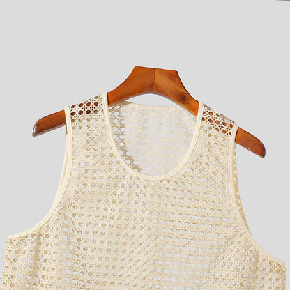 Hollow Fitness Sports Sleeveless T-shirt - GlamzLife