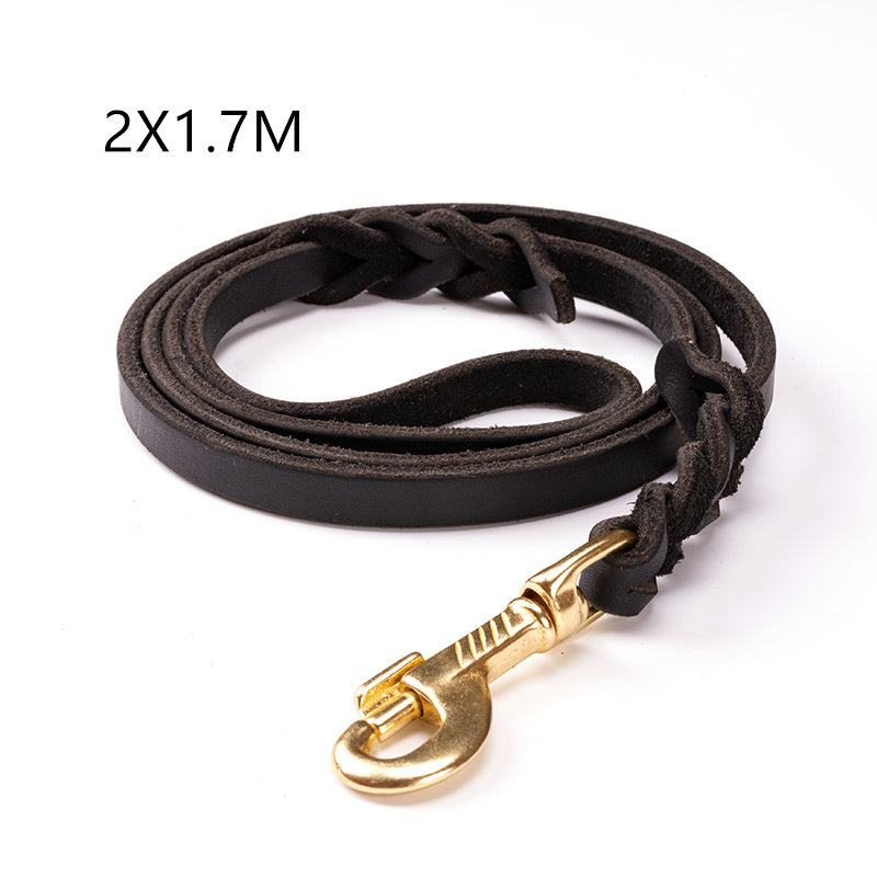 Leather dog rope - GlamzLife