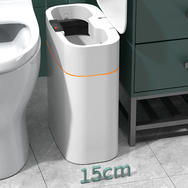 GlamzLife Smart Trash Can with Lid - Automatic Induction, Waterproof