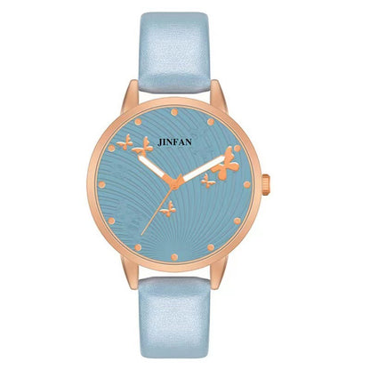 Student Sweet Butterfly Macron All-match Fashion Quartz Wrist Watch | GlamzLife