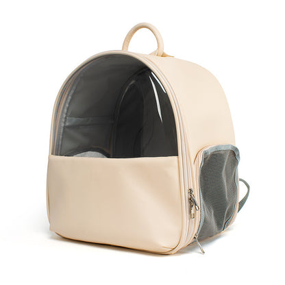 High-value Visible Transparent Cat Bag Outing Backpack - GlamzLife