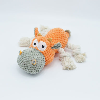 Cow Cloth Velvet Dog Toy - GlamzLife