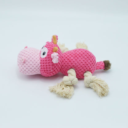 Cow Cloth Velvet Dog Toy - GlamzLife