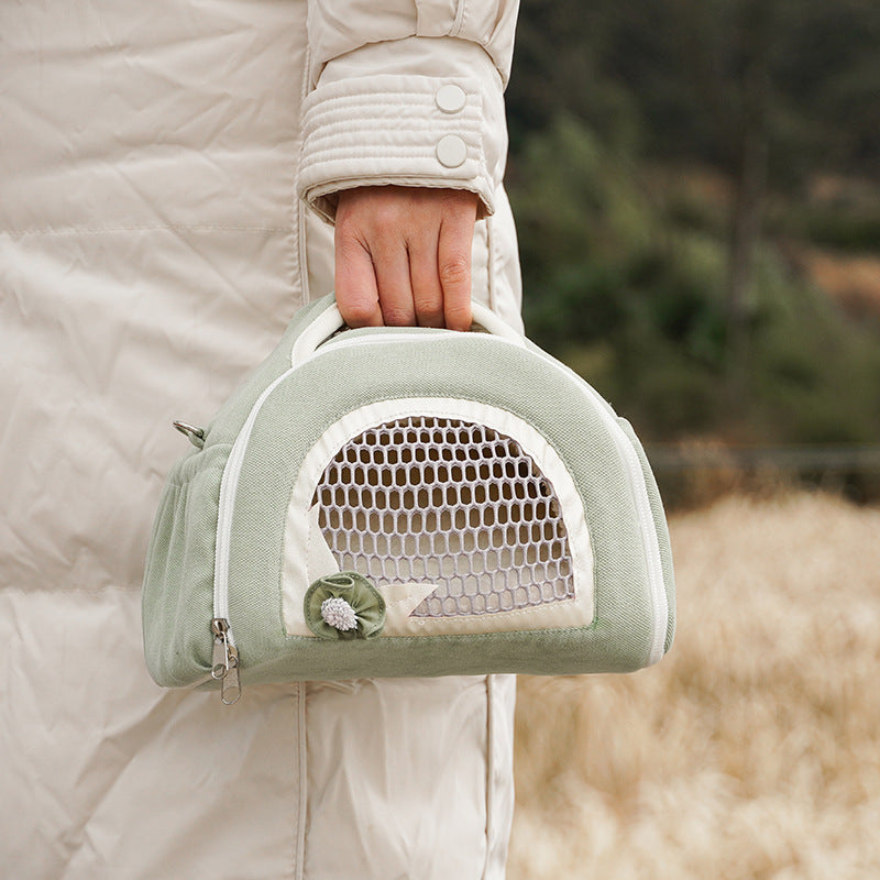 Hamster Outer Strap Breathable Crossbody Handbag - GlamzLife