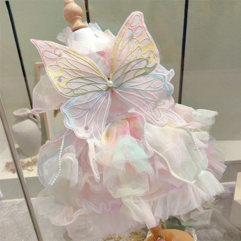 Girls Fashion Personality Butterfly Wings Dress - GlamzLife