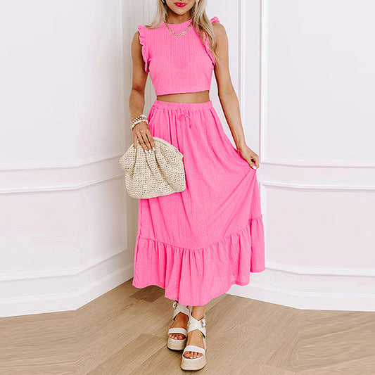 Summer New Cute Anti-aging Fashion Suit Women - GlamzLife