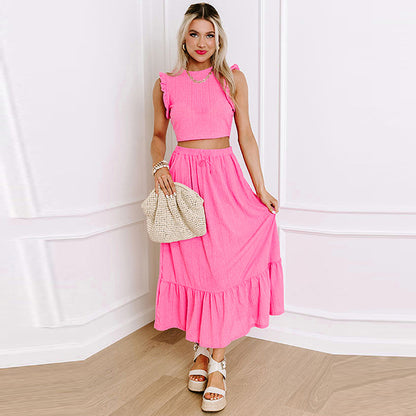 Summer New Cute Anti-aging Fashion Suit Women - GlamzLife
