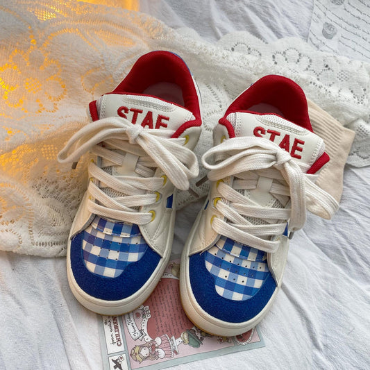 Student Casual Niche Retro Bread Shoes Female - GlamzLife