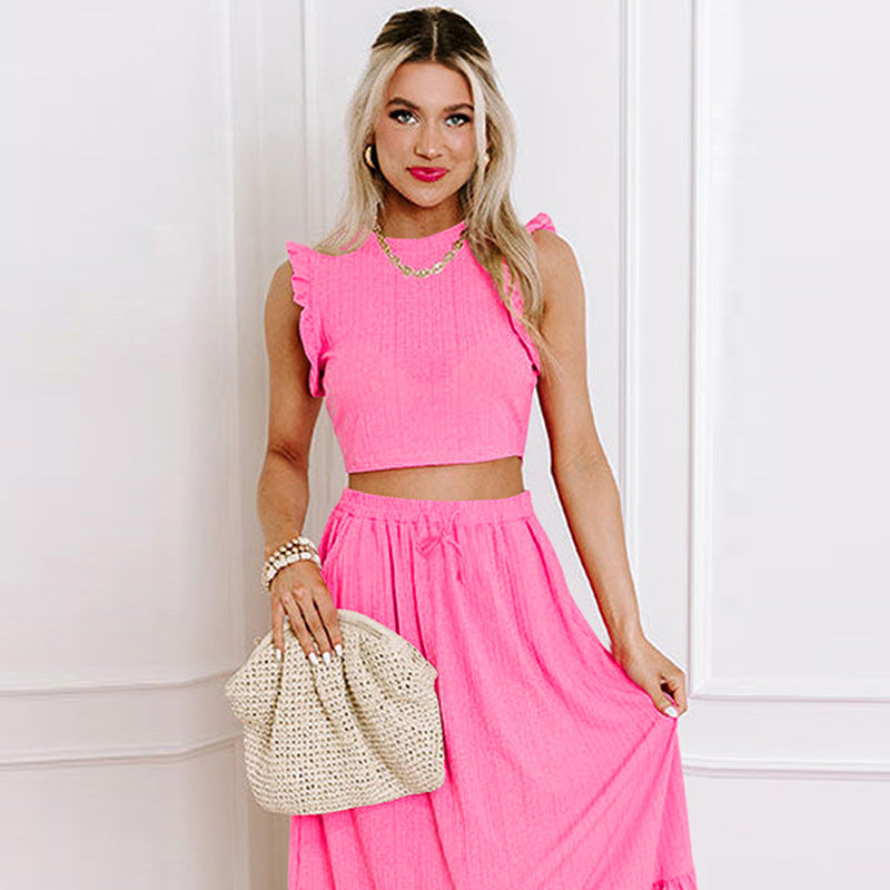 Summer New Cute Anti-aging Fashion Suit Women - GlamzLife