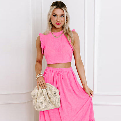 Summer New Cute Anti-aging Fashion Suit Women - GlamzLife