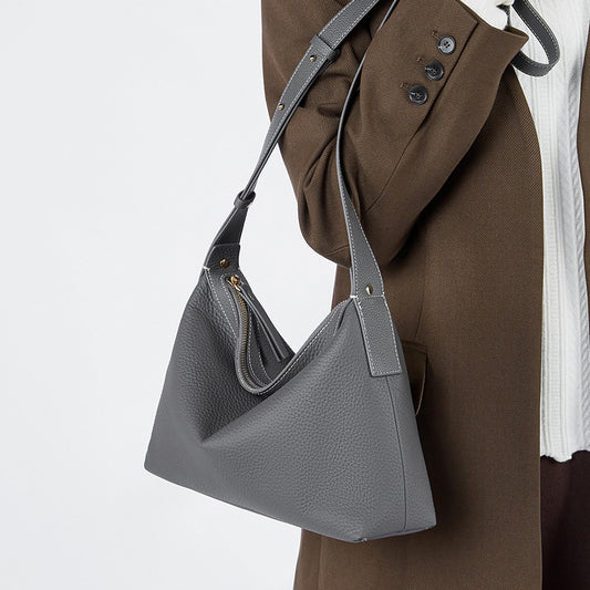 Genuine Leather Shoulder Messenger Bag - GlamzLife