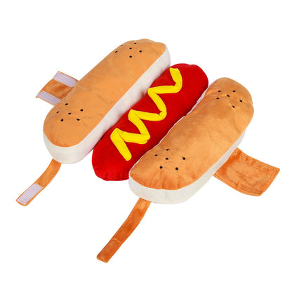 Funny Hot Dog Halloween Costume for Pets - GlamzLife