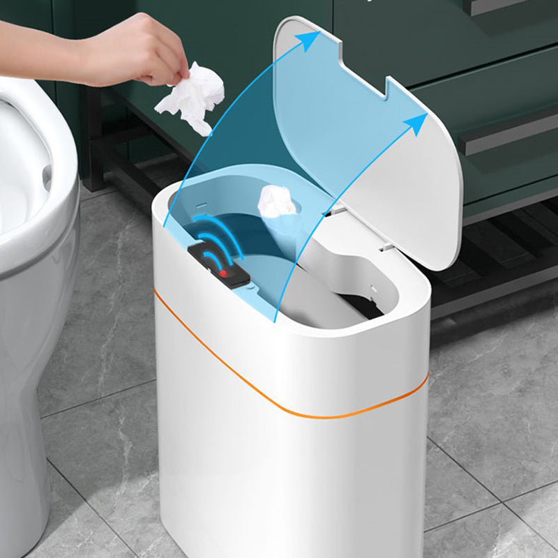 GlamzLife Smart Trash Can with Lid - Automatic Induction, Waterproof