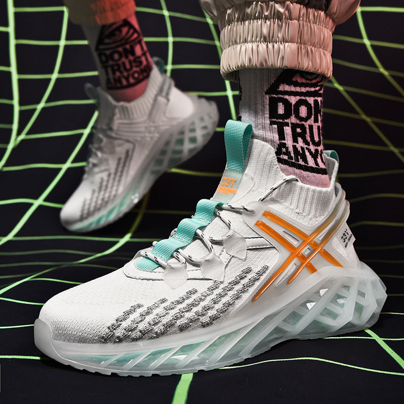 Men Fashion Running Shoes Breathable Leisure | GlamzLife