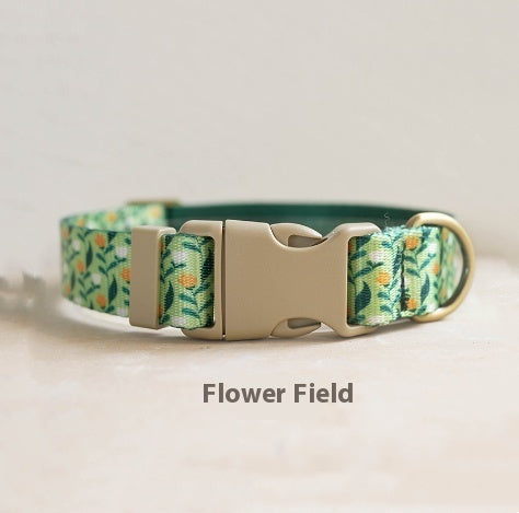 Nylon Ribbon Pet Collar With Flower Series - GlamzLife