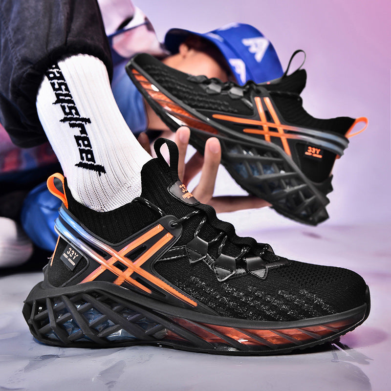 Men Fashion Running Shoes Breathable Leisure | GlamzLife