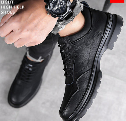 Men's Daily Casual Leather Shoes Outdoor Mountaineering