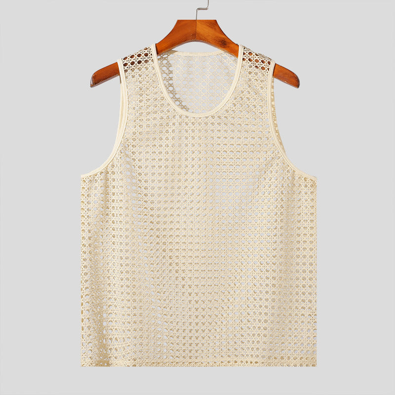 Hollow Fitness Sports Sleeveless T-shirt - GlamzLife
