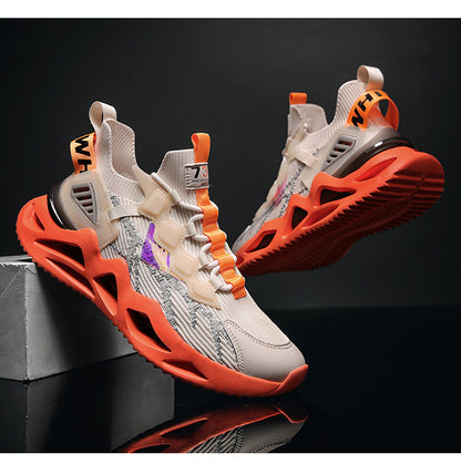 Cool Wave Sole Sport Running Shoes For Men | GlamzLife