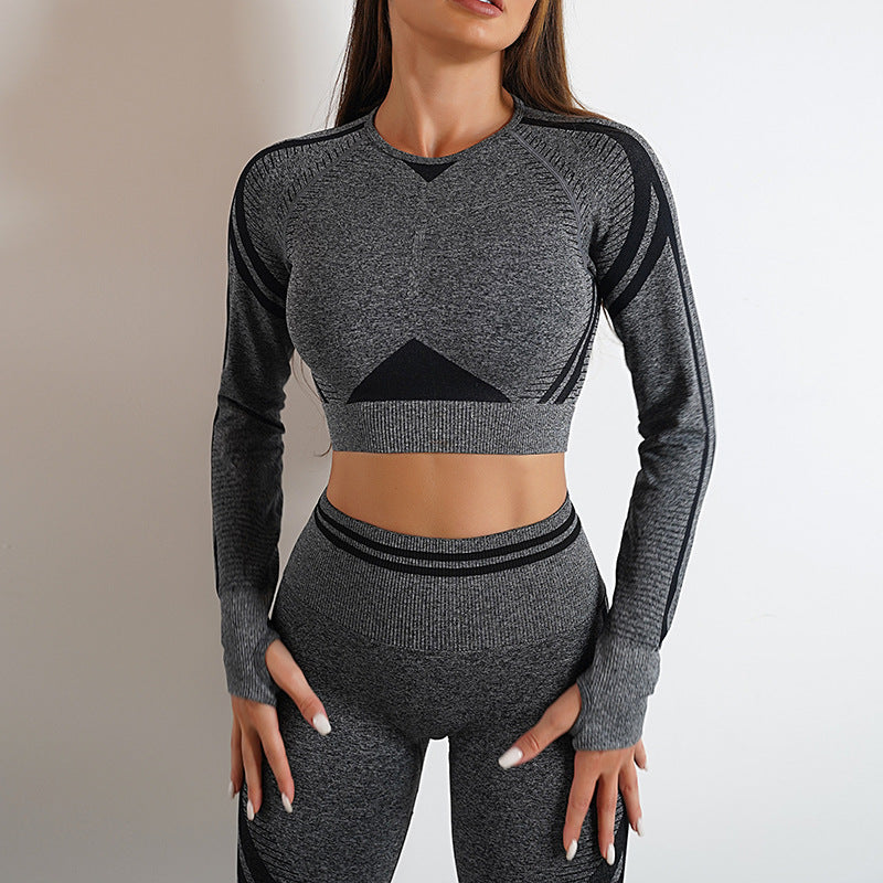 Seamless Yoga Pants & Long Sleeve Tops for Workout & Fitness | GlamzLife