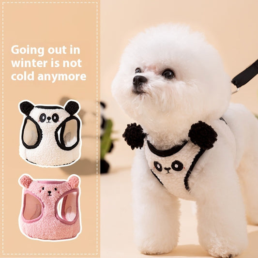 Animal-shaped Lambs wool Dog Hand Holding Rope - GlamzLife