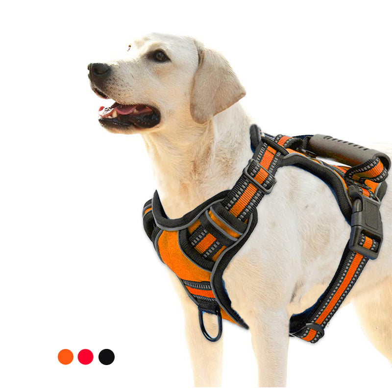 Dog Harness No Pull Breathable Reflective Vest - GlamzLife