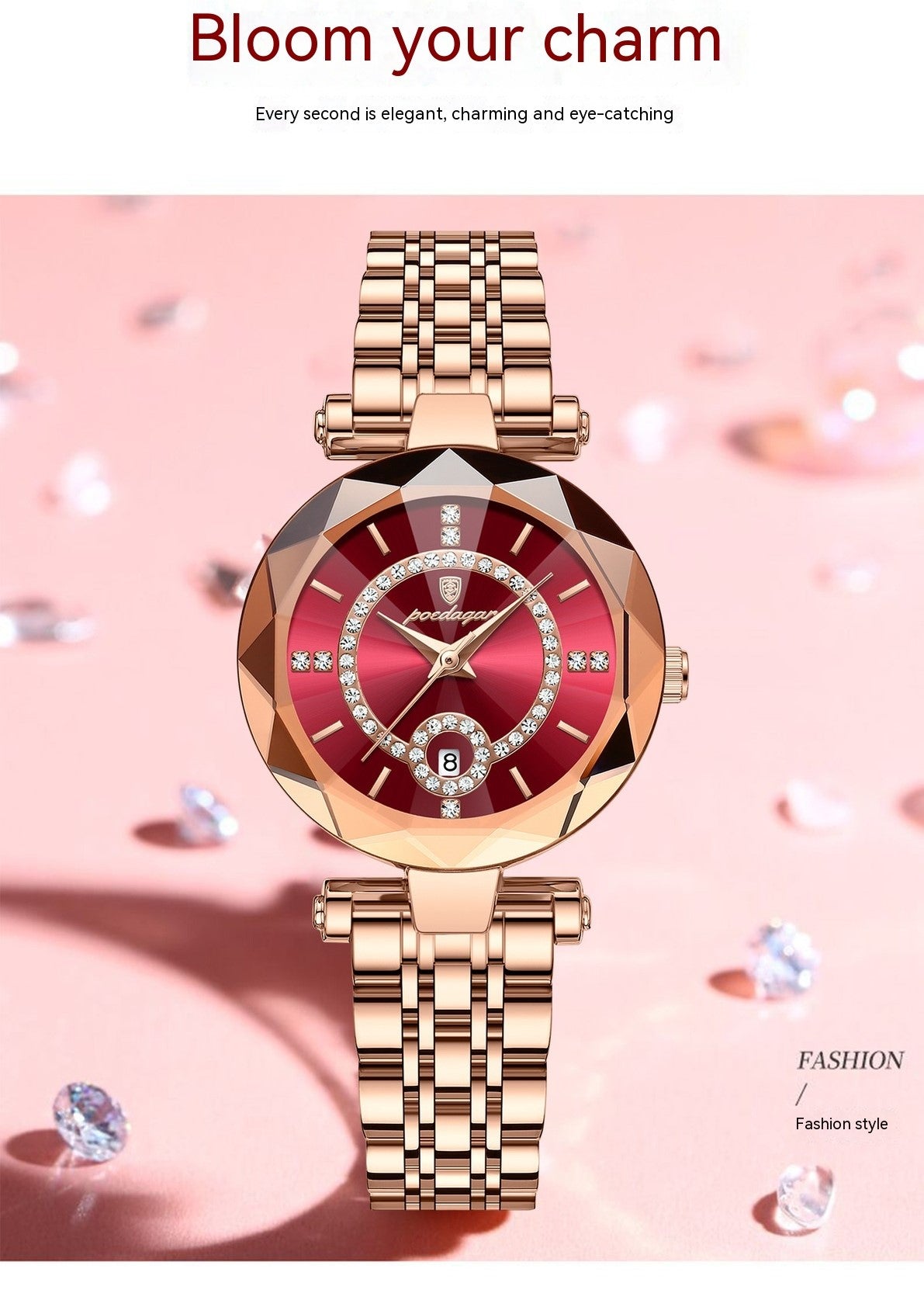 New Waterproof Women's Ultra-thin Fashion Quartz Watch | GlamzLife