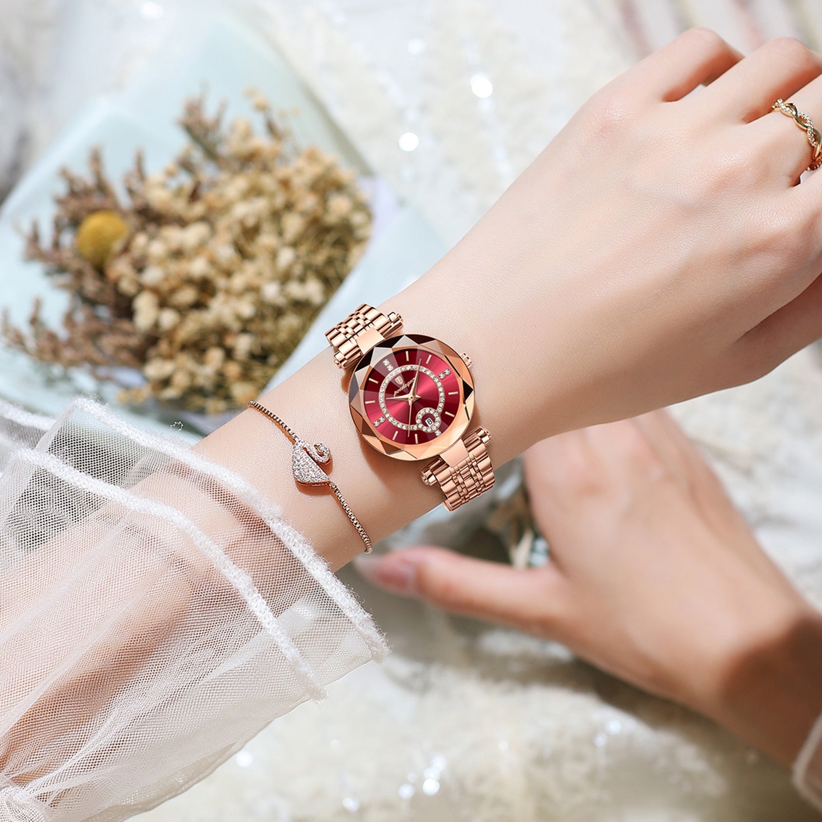 New Waterproof Women's Ultra-thin Fashion Quartz Watch | GlamzLife