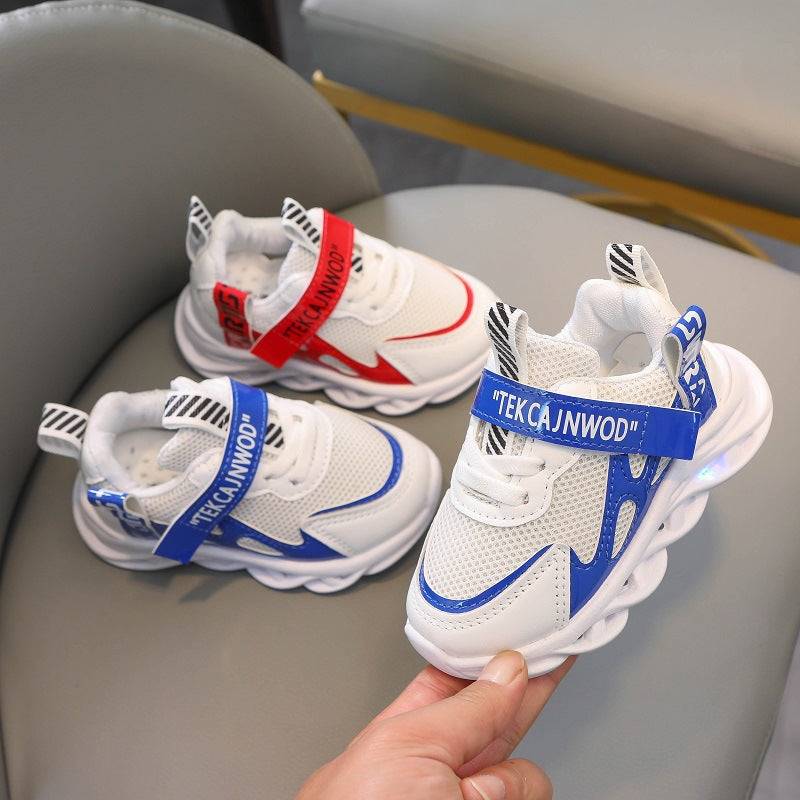 Alphabet Webbing Luminous Shoes | GlamzLife