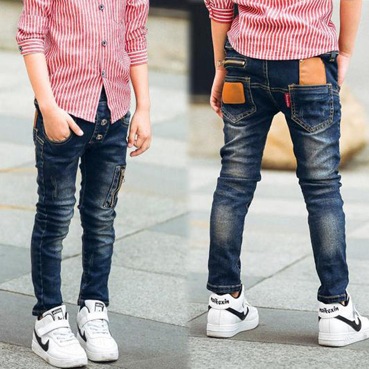Boy's Stretchable Denim Pants | GlamzLife