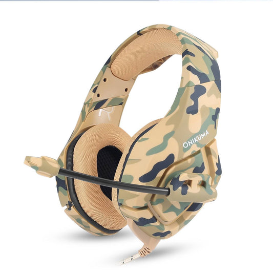 Camouflage Wired Headphones | GlamzLife