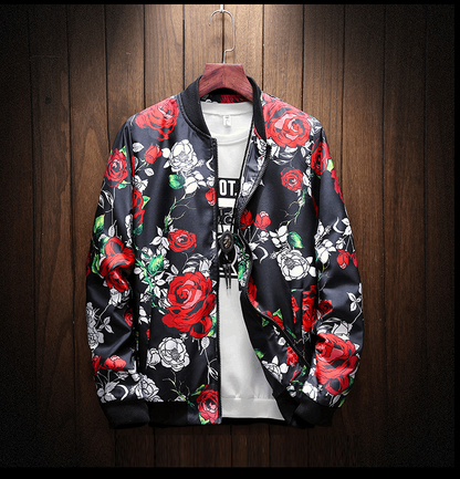 Casual Bomber Jacket for Men's | GlamzLife