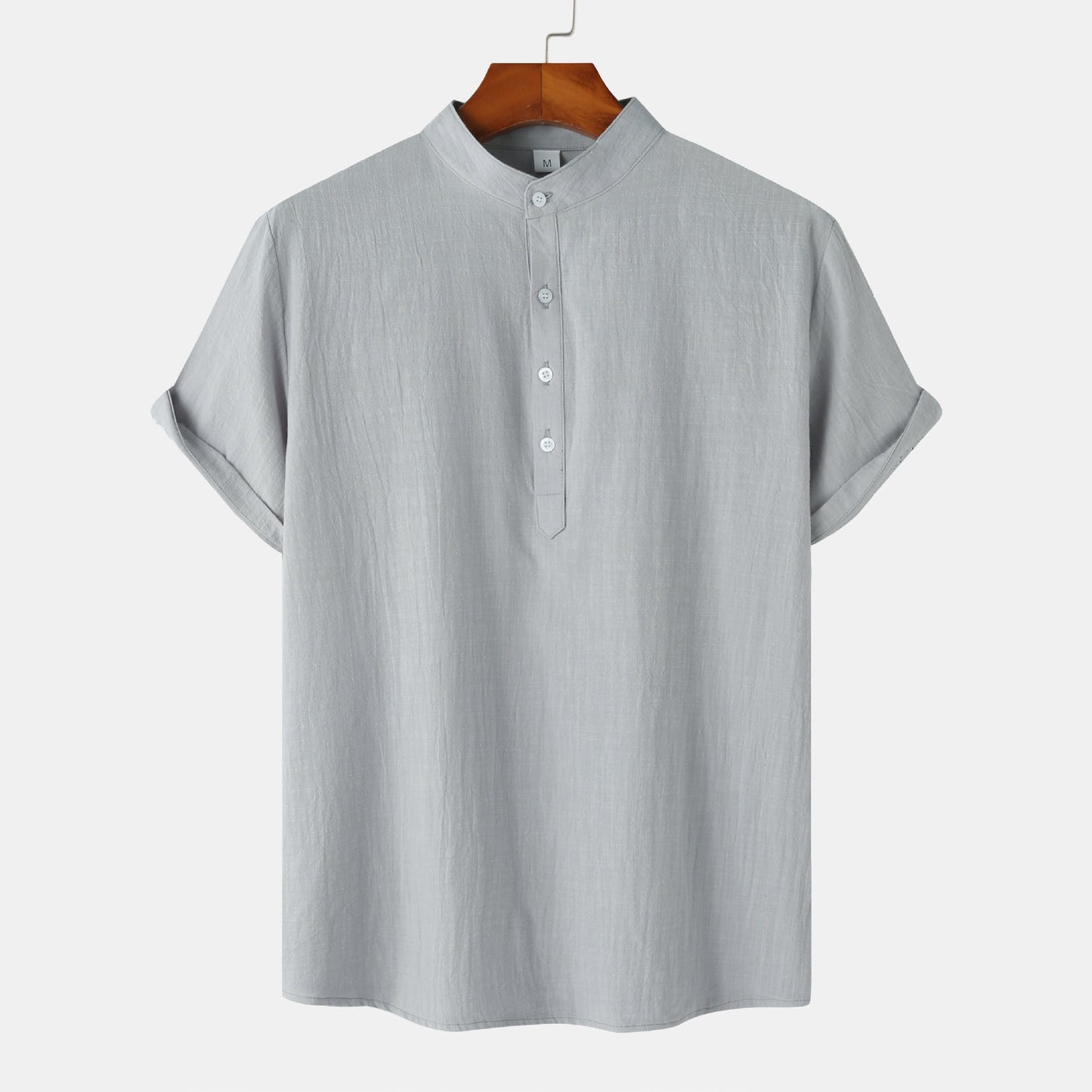 Casual Solid Color Short Sleeve T-Shirt | GlamzLife