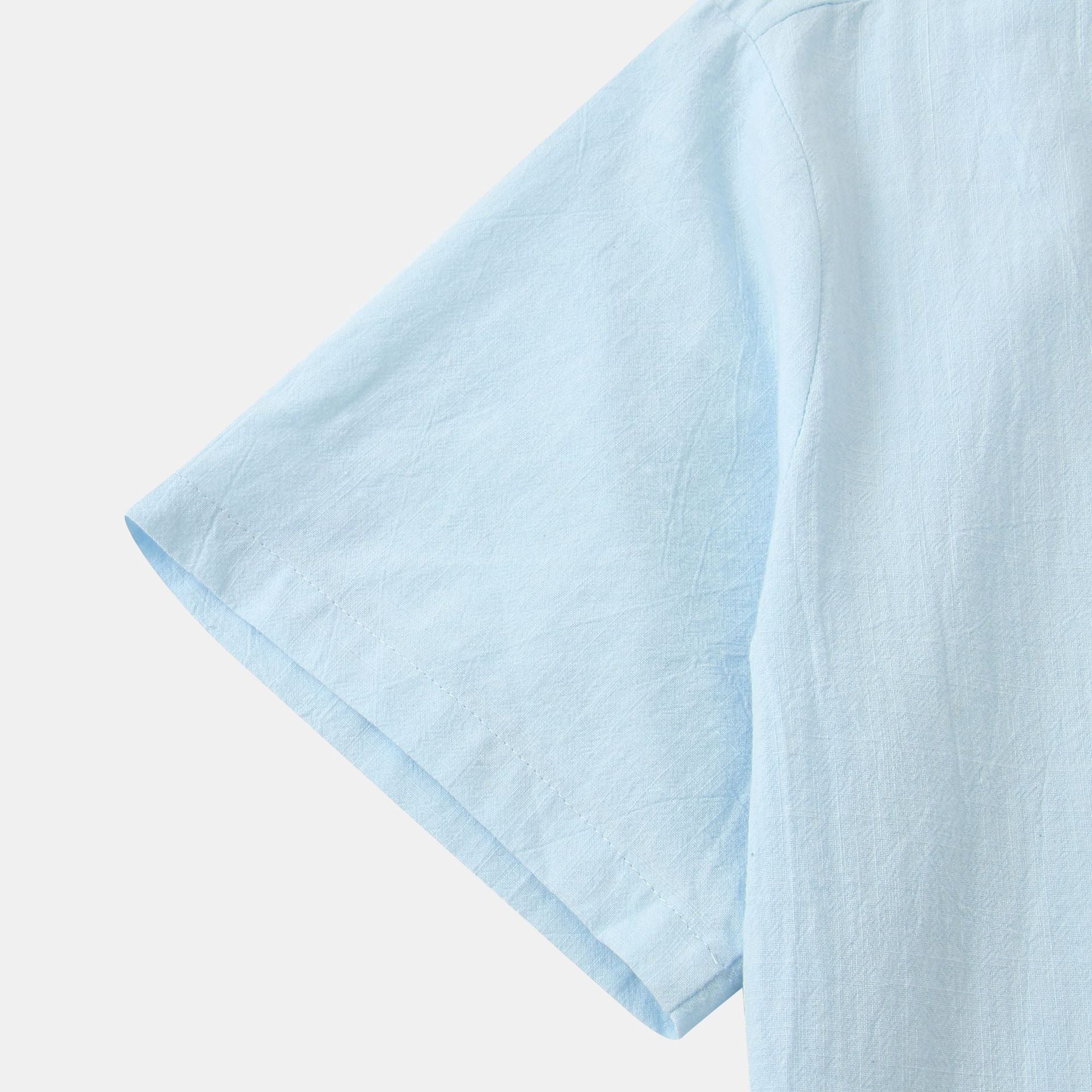 Casual Solid Color Short Sleeve T-Shirt | GlamzLife