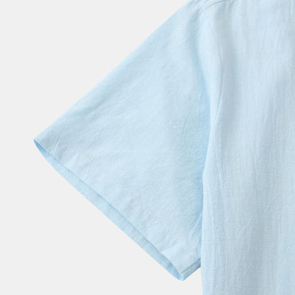Casual Solid Color Short Sleeve T-Shirt | GlamzLife