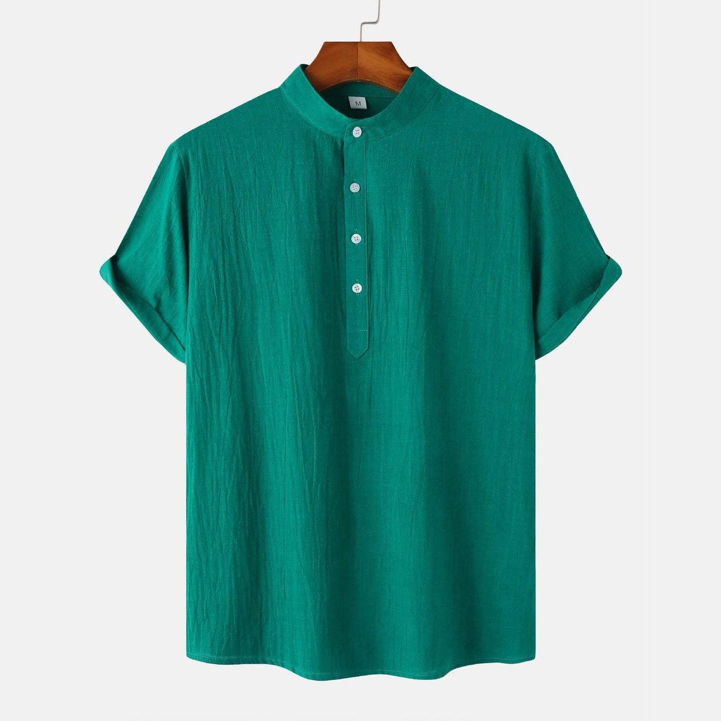 Casual Solid Color Short Sleeve T-Shirt | GlamzLife