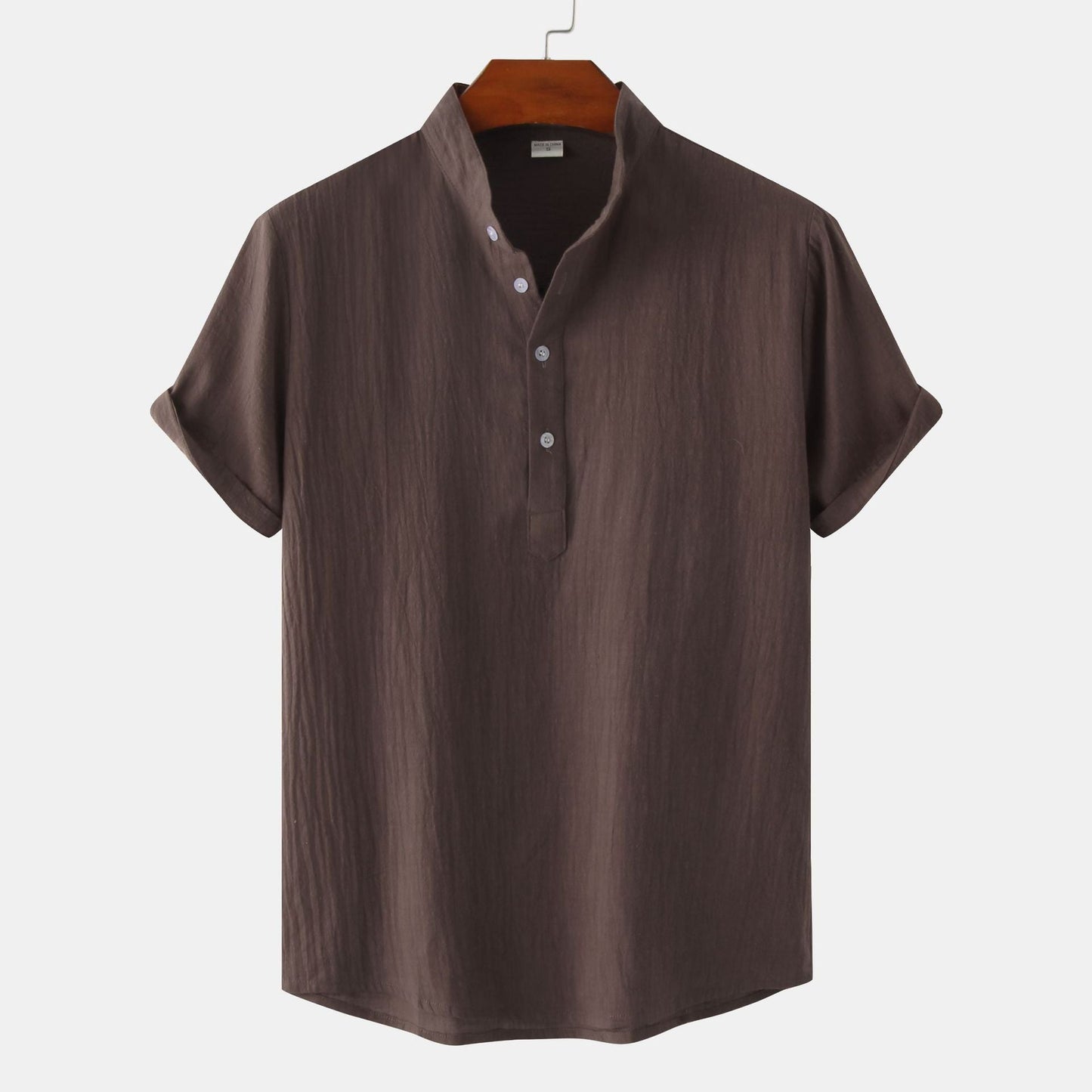 Casual Solid Color Short Sleeve T-Shirt | GlamzLife