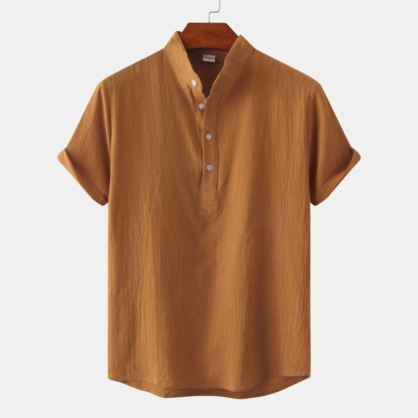 Casual Solid Color Short Sleeve T-Shirt | GlamzLife
