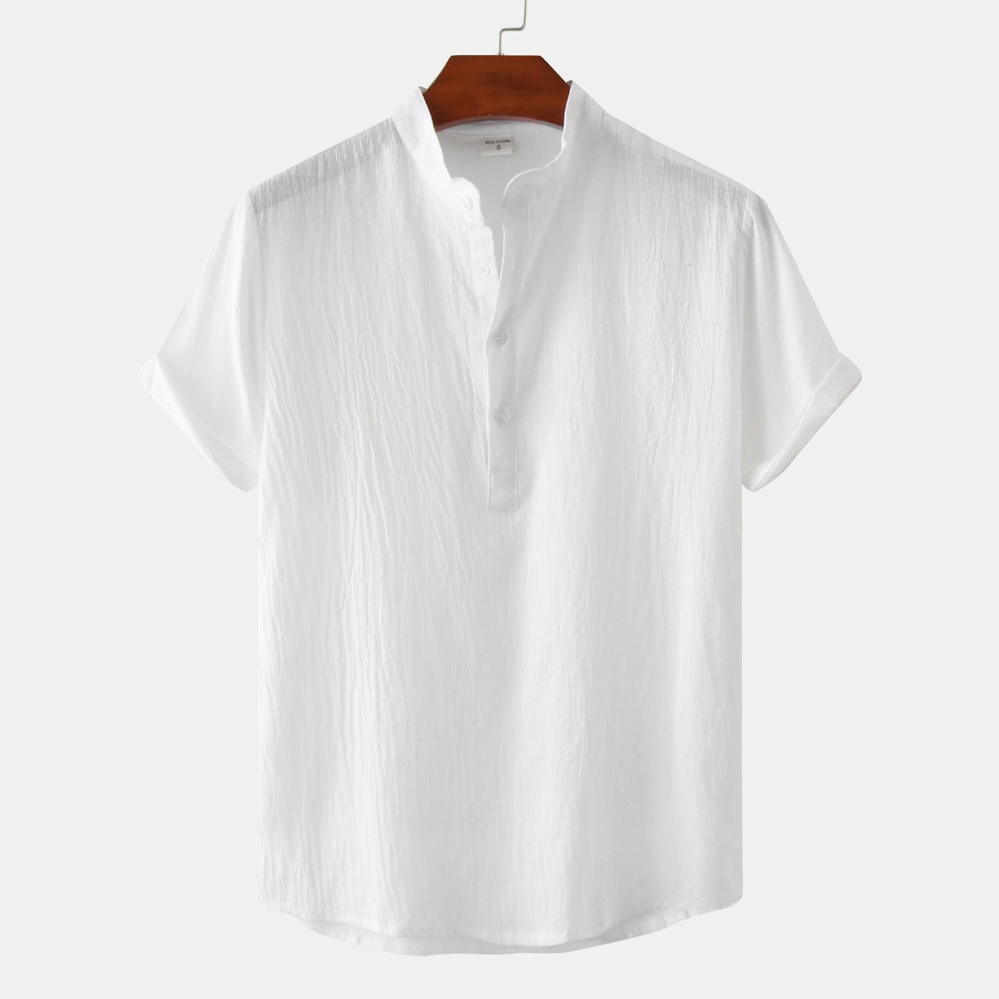 Casual Solid Color Short Sleeve T-Shirt | GlamzLife