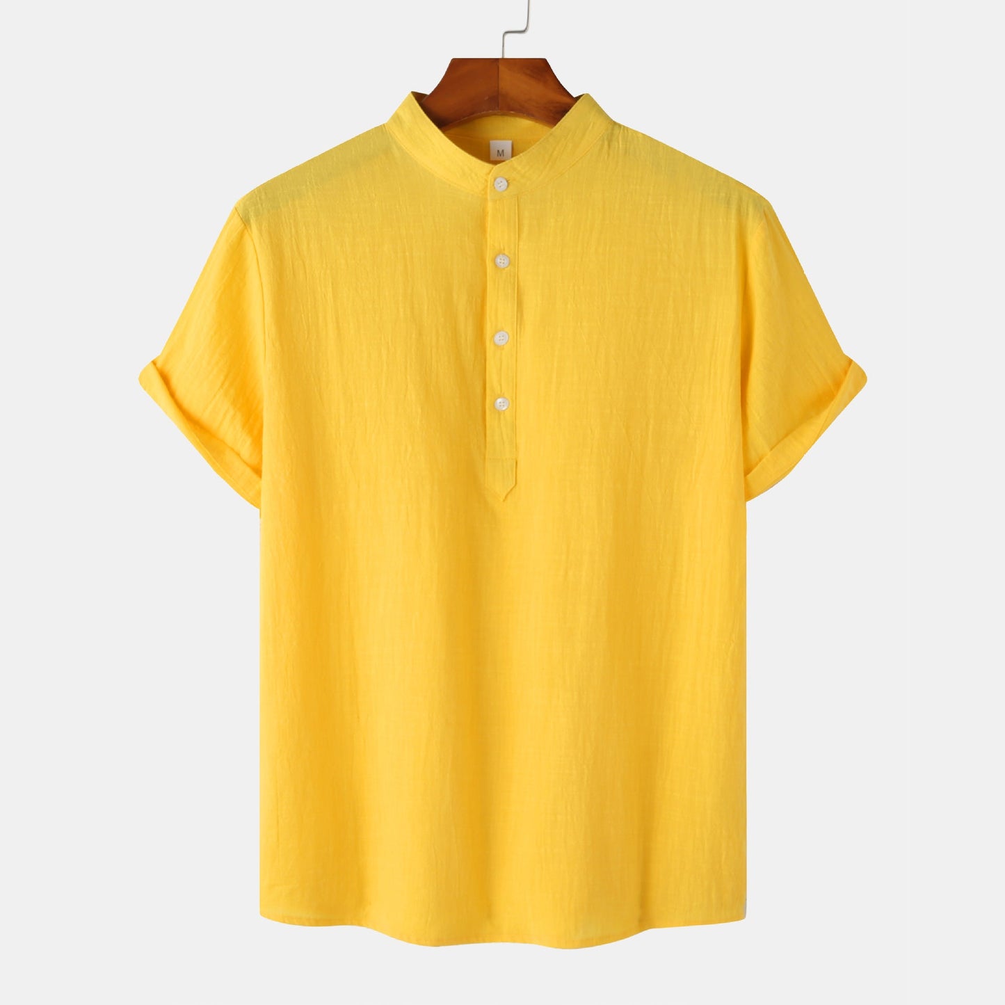 Casual Solid Color Short Sleeve T-Shirt | GlamzLife