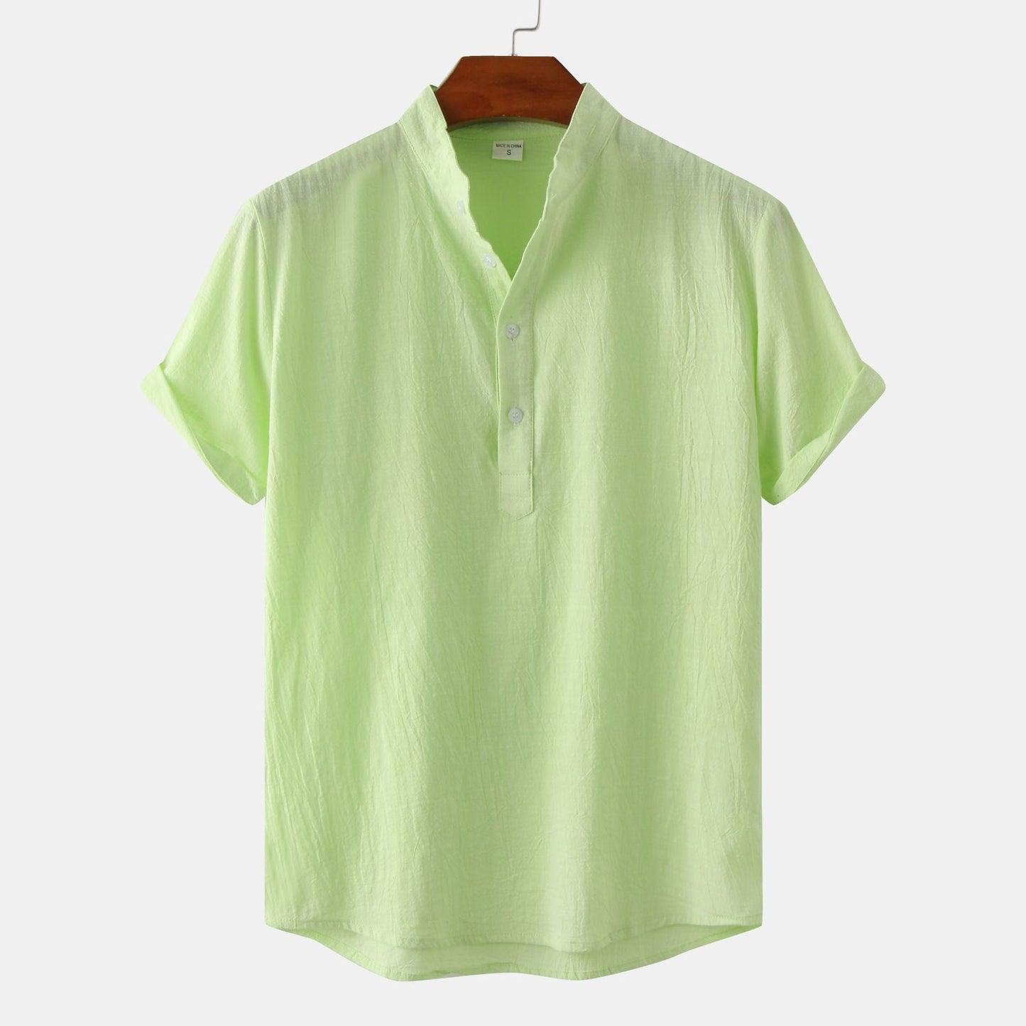 Casual Solid Color Short Sleeve T-Shirt | GlamzLife