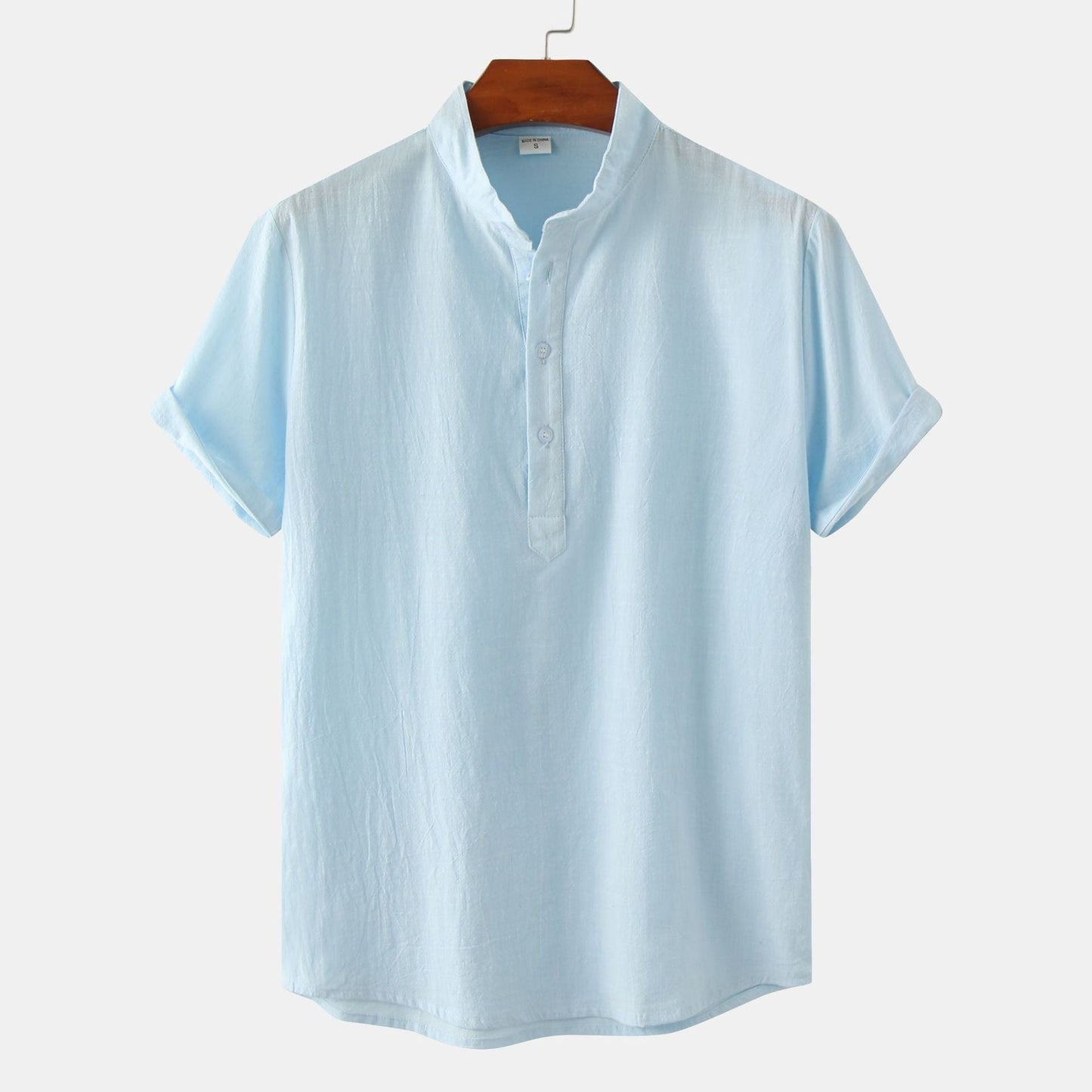 Casual Solid Color Short Sleeve T-Shirt | GlamzLife